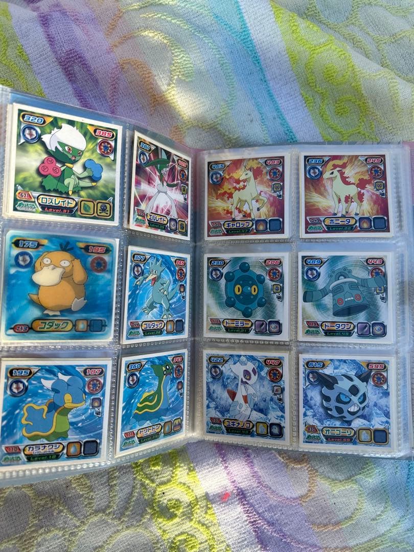 【匿名配送】ドラゴンボール シール列伝　ファイル　シール　ポケモン　シール