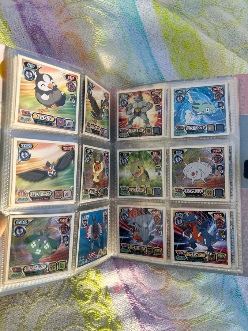 【匿名配送】ドラゴンボール シール列伝　ファイル　シール　ポケモン　シール