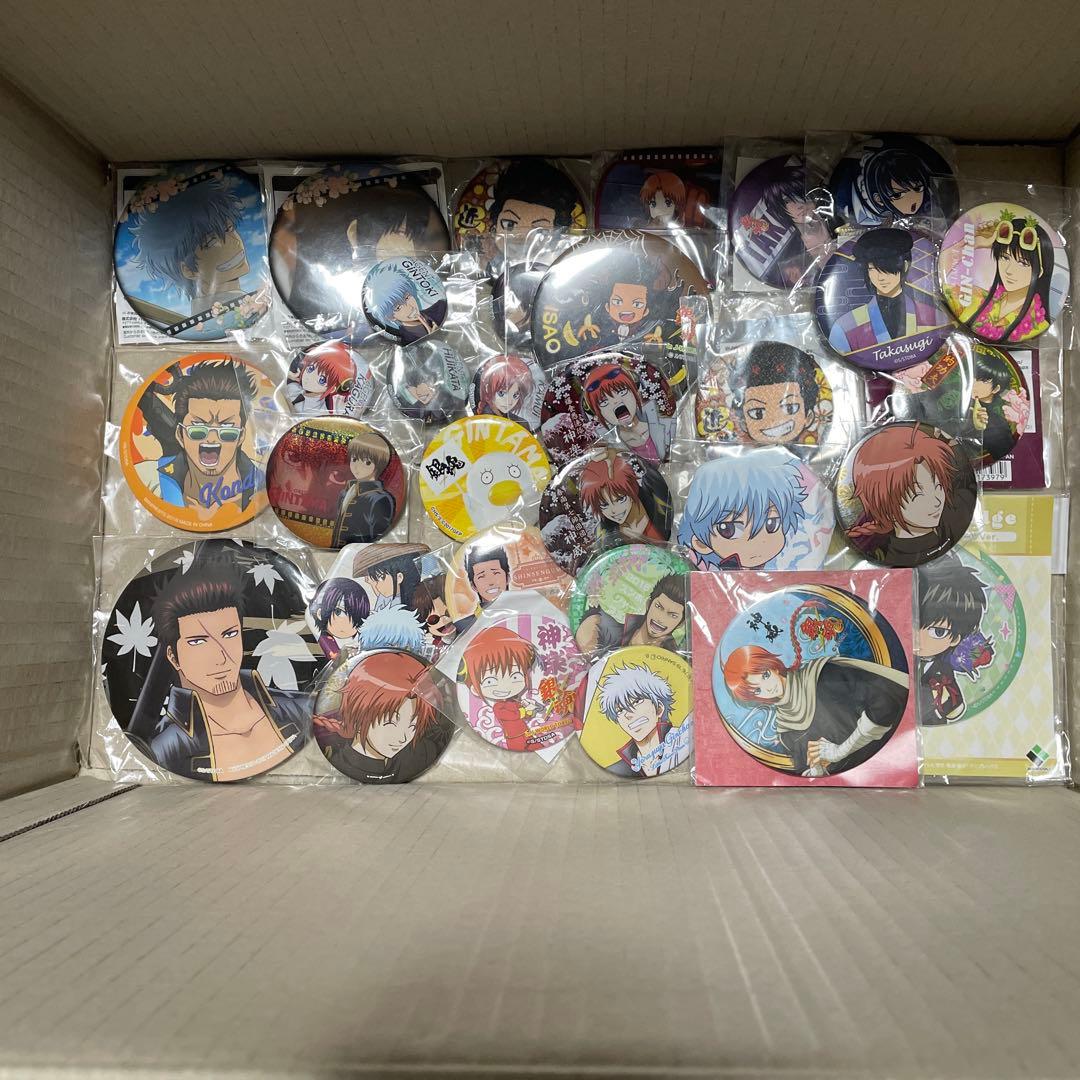 銀魂 グッズ アニメグッズ 缶バッジ 限定品200点以上