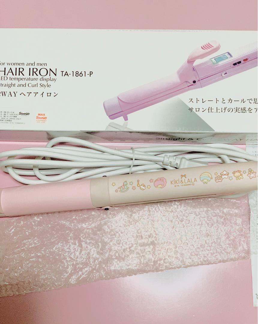 リトルツインスターズ キキララ ヘアアイロン CICONIA