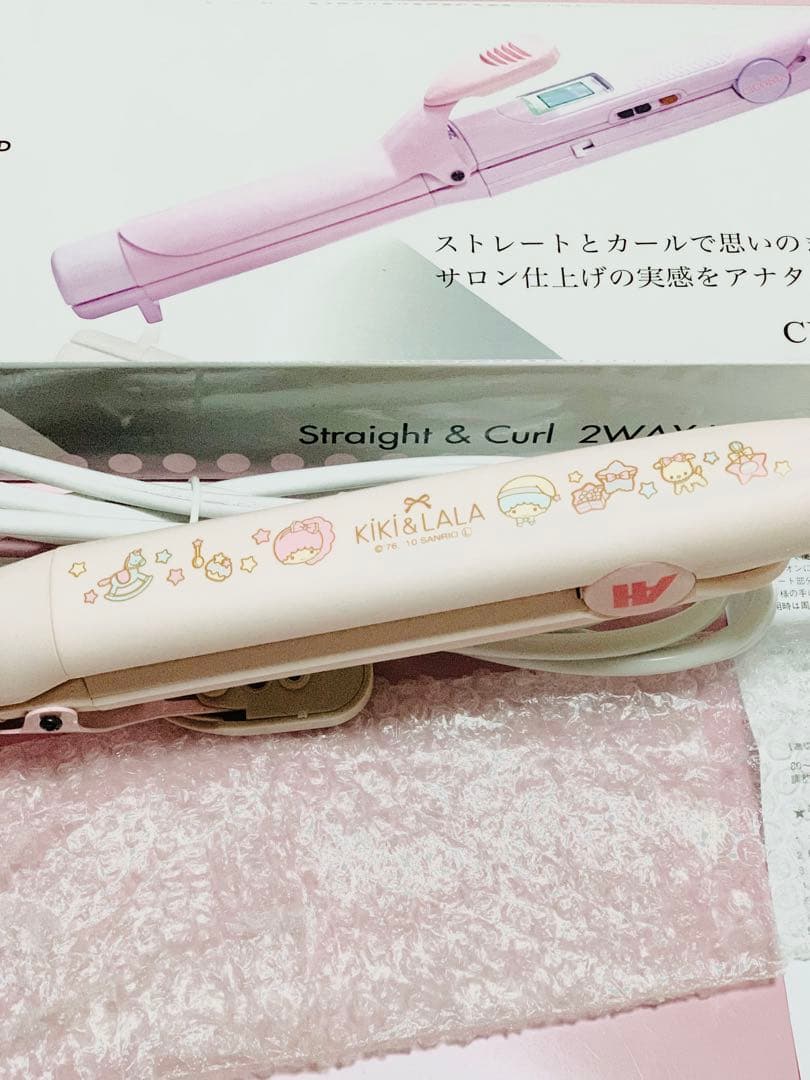 リトルツインスターズ キキララ ヘアアイロン CICONIA