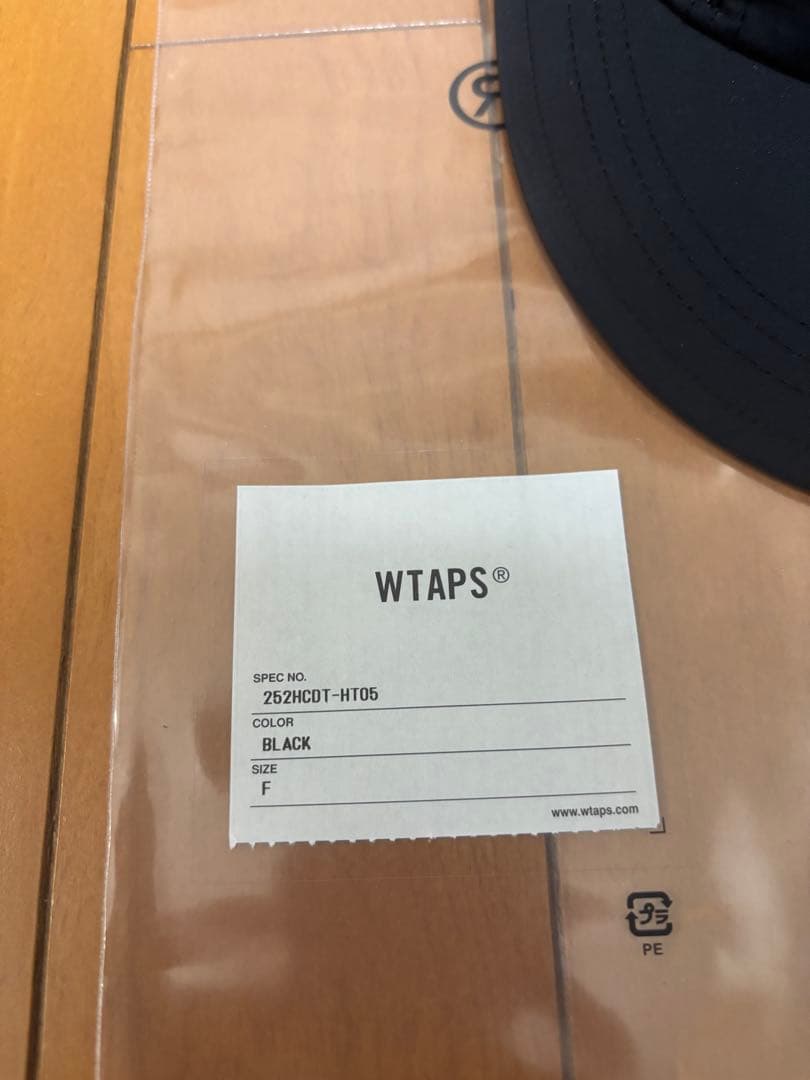 25AW WTAPS T-7 CAP PERTEX ブラック