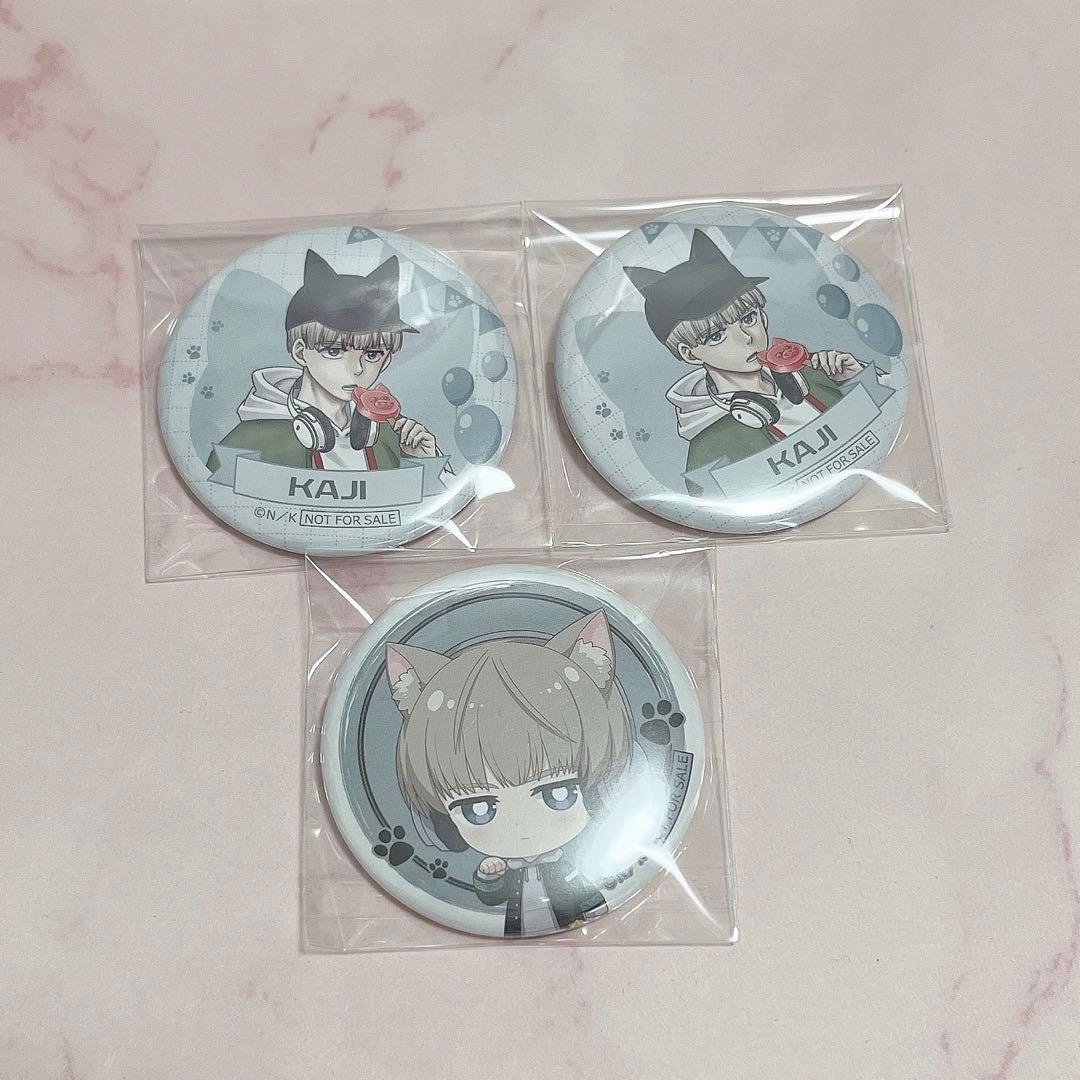 WINDBREAKER ウィンブレ ナンジャ 缶バッジ 梶 SD 等身