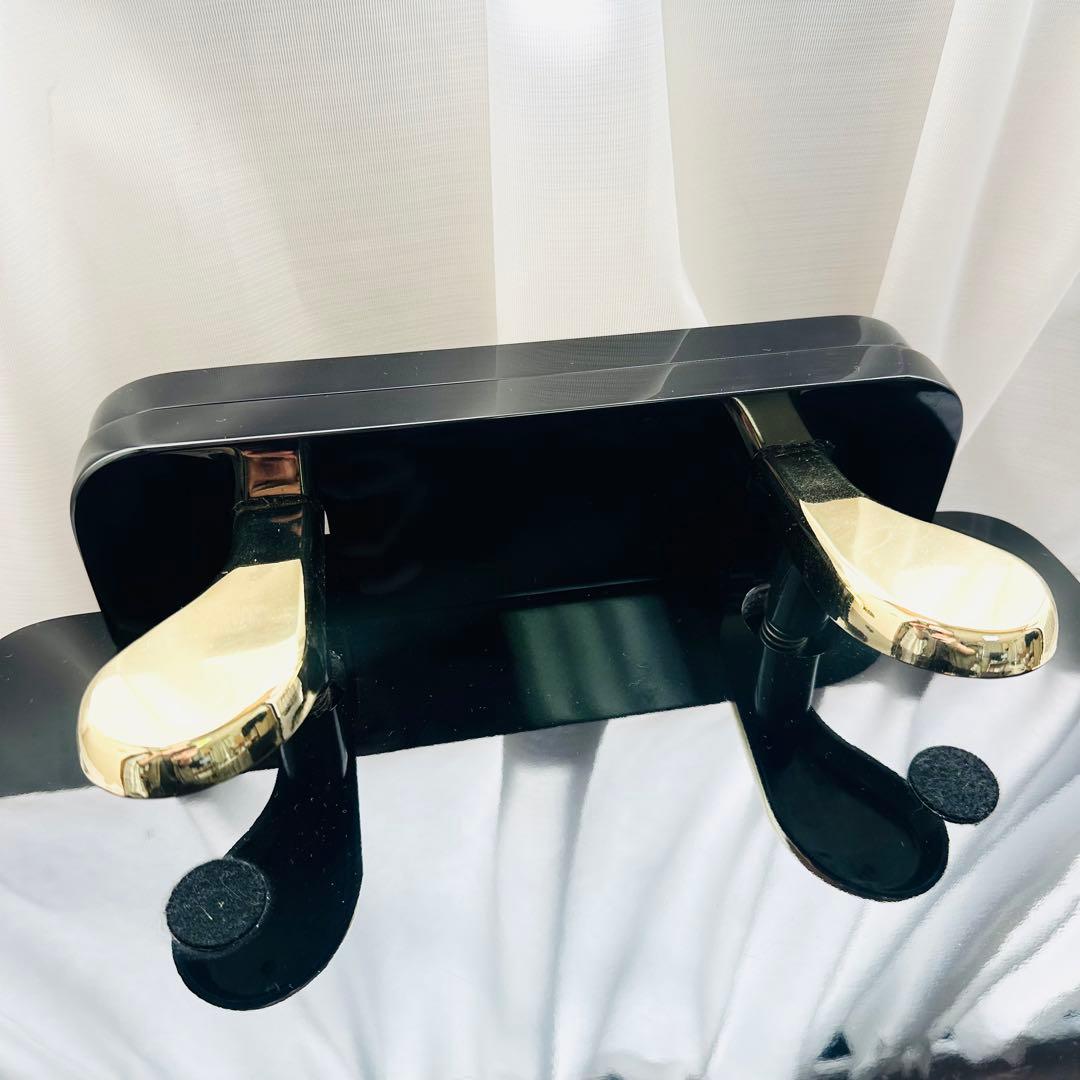 ピアノ補助ペダル AS-18 美品 高さ調整可能 子供用 ピアノ練習用 ペダル台