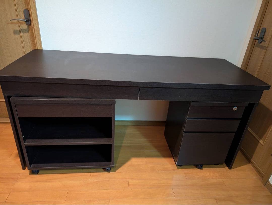 SALE❤️超美品❤️マールブランド ロウヤ システムデスク 3点セット