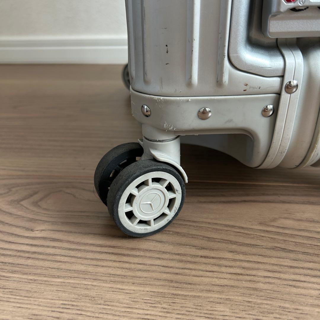 専用出品 ベンツ 32L キャリーケース 4輪 機内持込可 アルミ キャリー