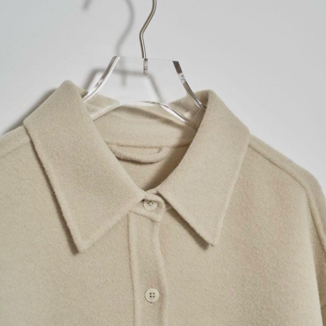 即発送TODAYFUL Wool Shirts Jacket セージ38