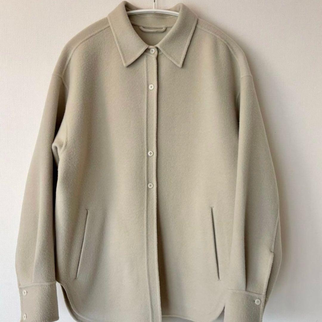 即発送TODAYFUL Wool Shirts Jacket セージ38