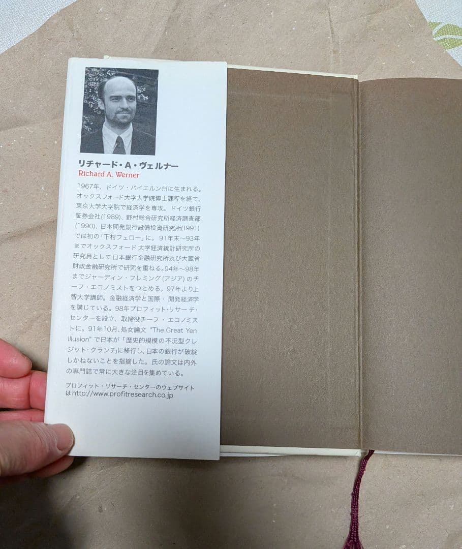 円の支配者 誰が日本経済を崩壊させたのか　リチャード A ヴェルナー
