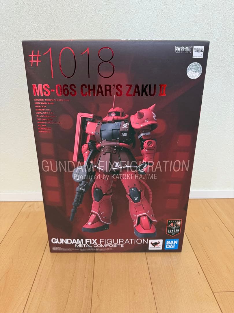 メタルコンポジット MS-06S シャア専用ザク 開封美品