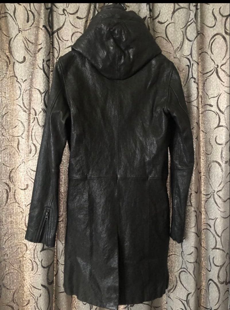 MIDAS レザー　ライダース　ロングジャケット　コート