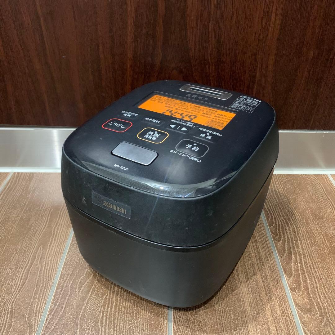 象印 炊飯器 圧力 IH 炎舞炊き NW-ES07 4合炊き 2020年製