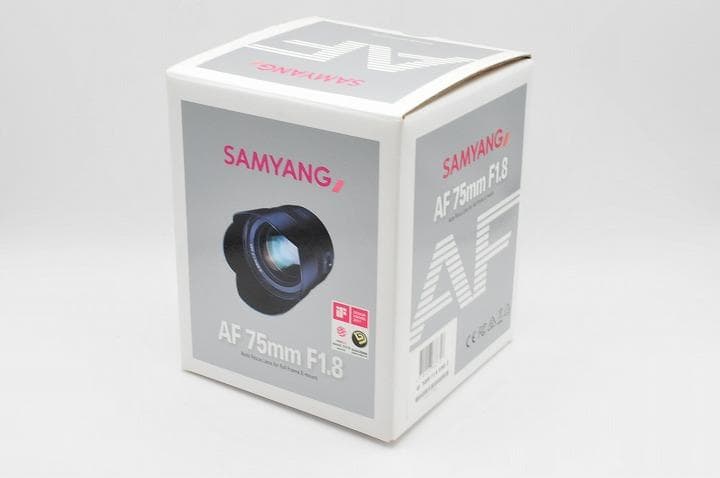 15445E 新品 Samyang AF 75mm F1.8 FE SONY E