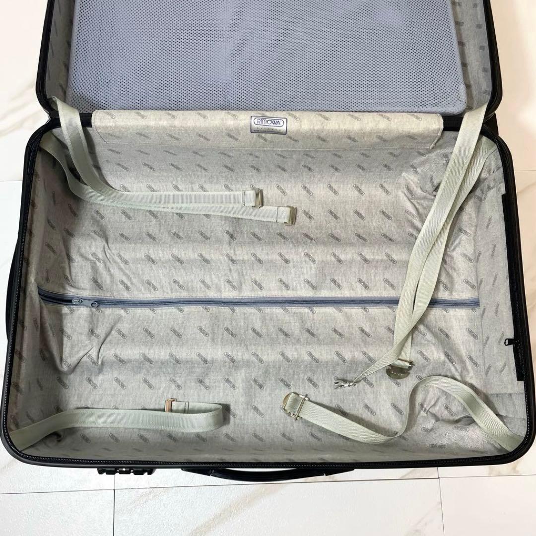 【美品】RIMOWA サルサ スーツケース キャリーケース 2輪 63L 黒
