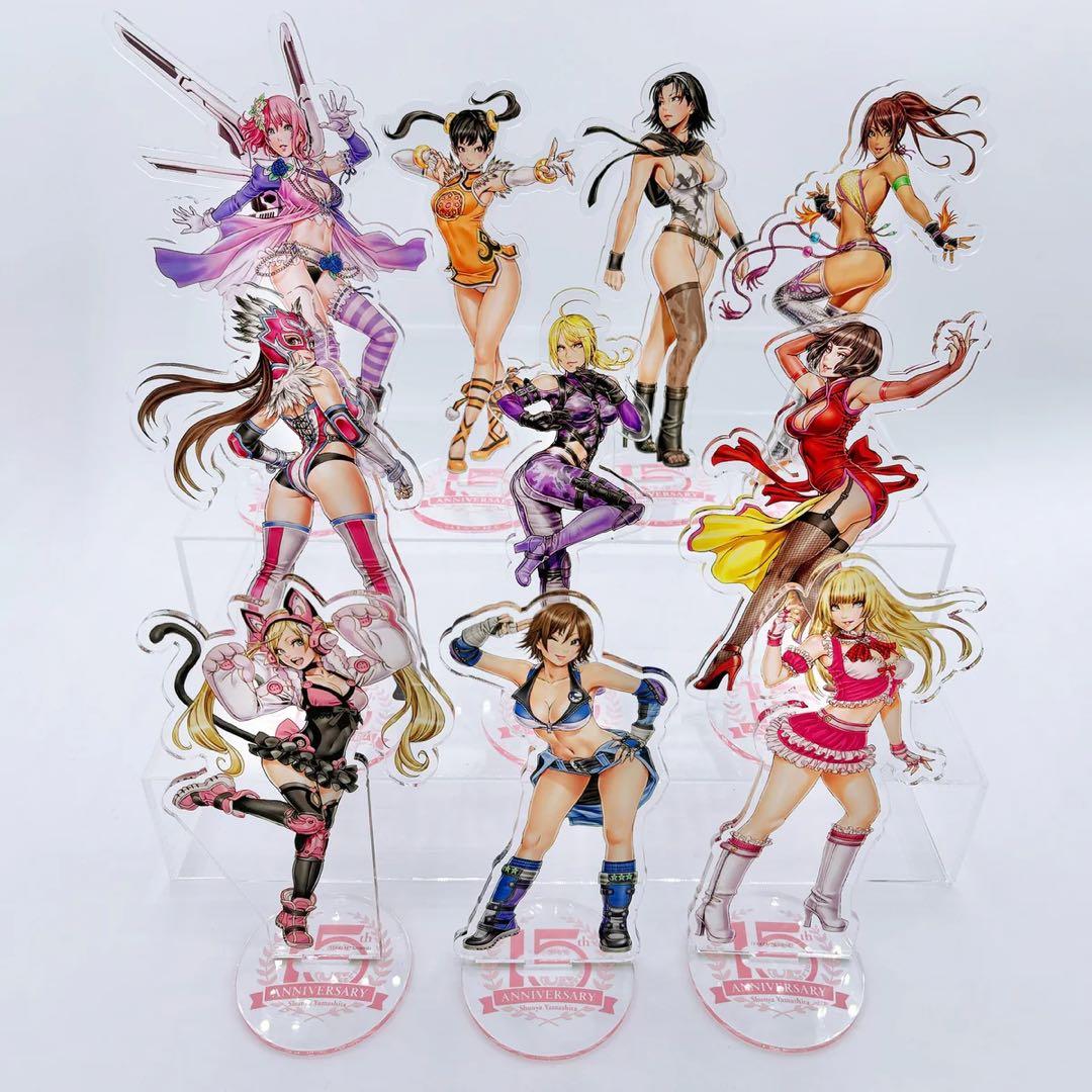 TEKKEN美少女 アクリルスタンド 全10種コンプセット 山下しゅんや 鉄拳