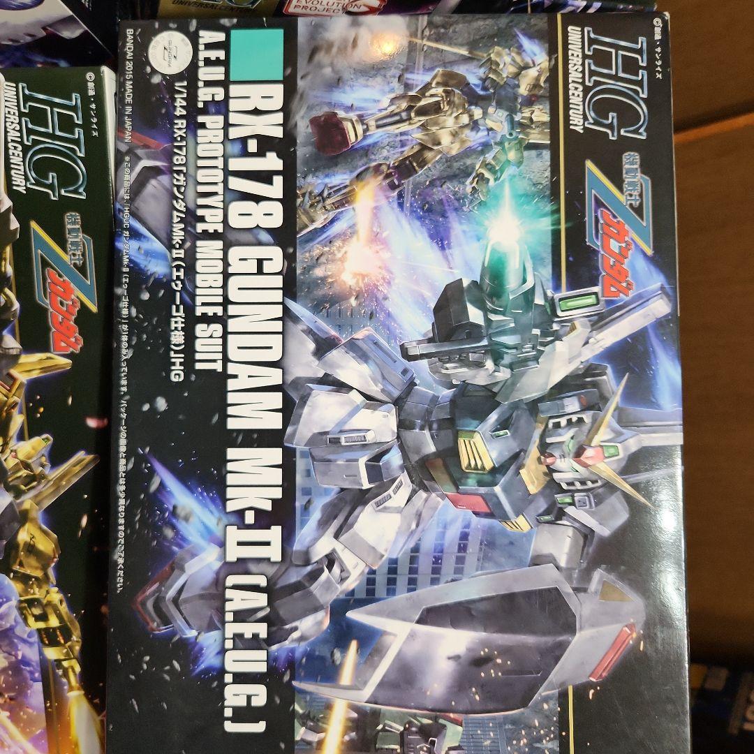 HG ガンダムプラモデル 4点セット RX-178 GUNDAM Mk-II 他