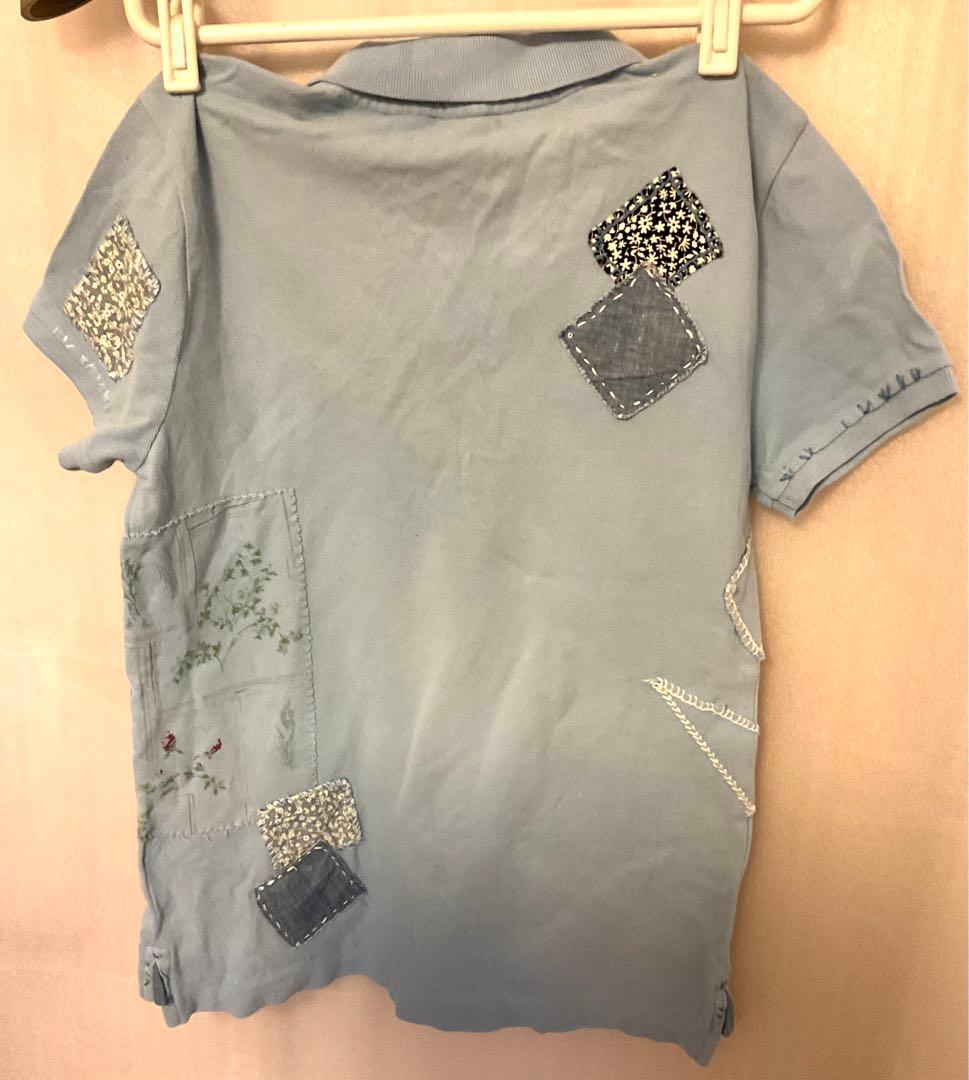 ラルフローレン　パッチワークポロシャツ￼ サイズM￼