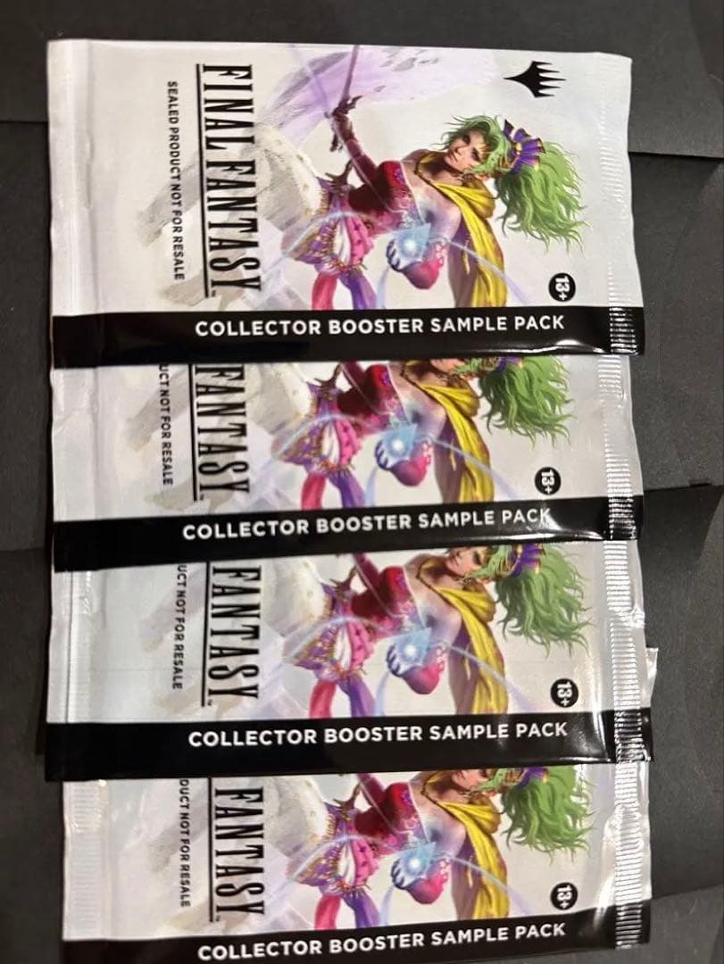 コレクターブースター サンプルパック 4パック 英語版 ファイナルファンタジー