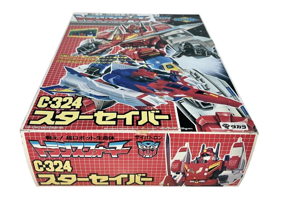 新品・未開封品　C-324 スターセイバー　 トランスフォーマー　当時物
