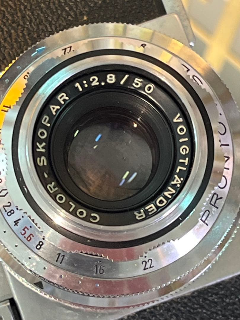 フィルムカメラ VITOMATIC I COLOR-SKOPAR 2.8/50