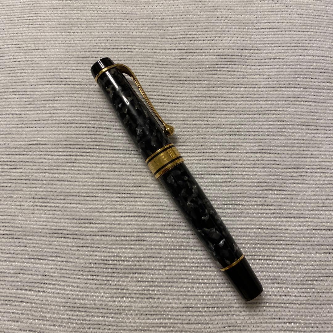 AURORA アウロラ　万年筆　14k オプティマ　マーブル