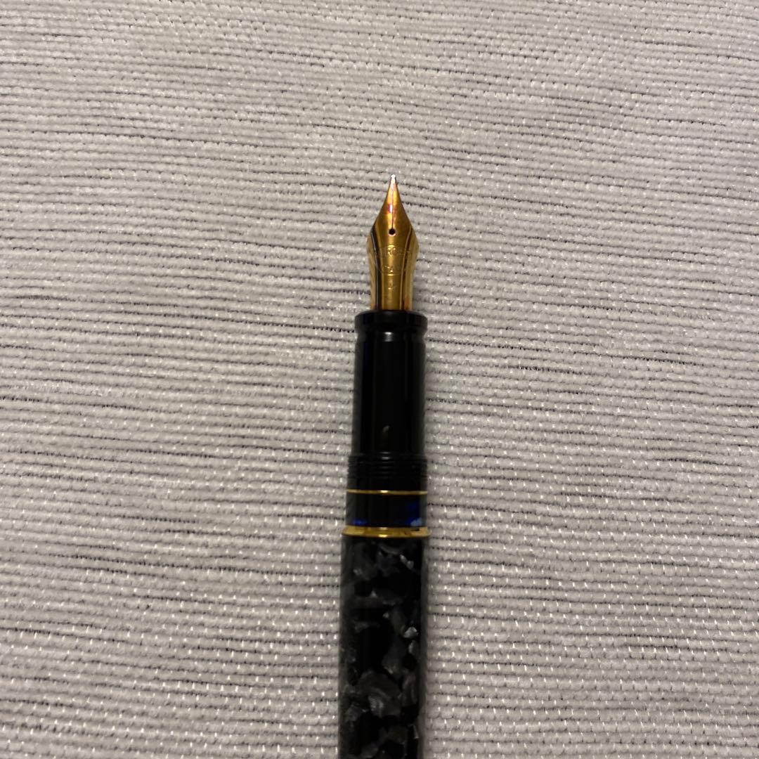 AURORA アウロラ　万年筆　14k オプティマ　マーブル