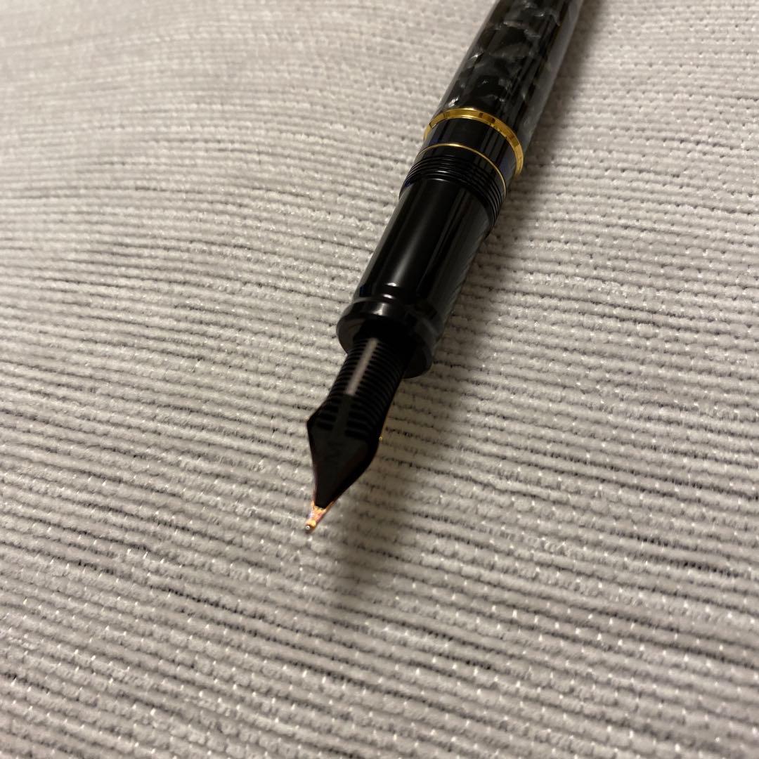 AURORA アウロラ　万年筆　14k オプティマ　マーブル