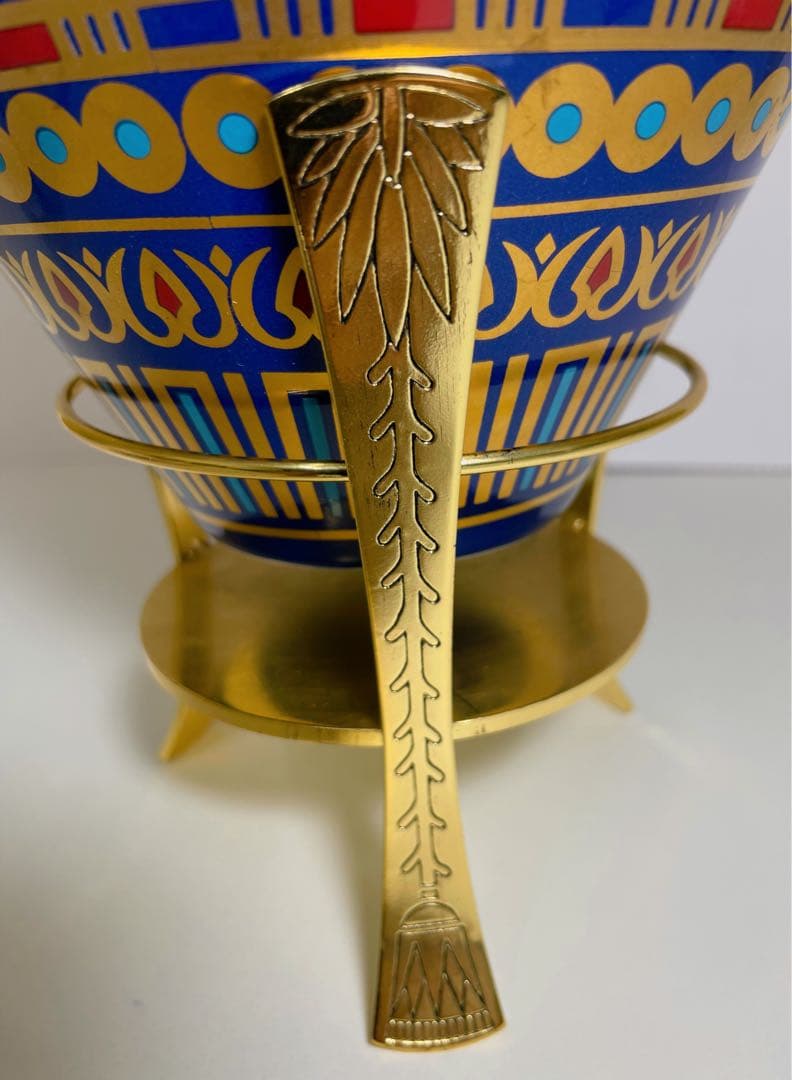 新年特別価格【女神バステトの黄金の壺】　フランクリン・ミント