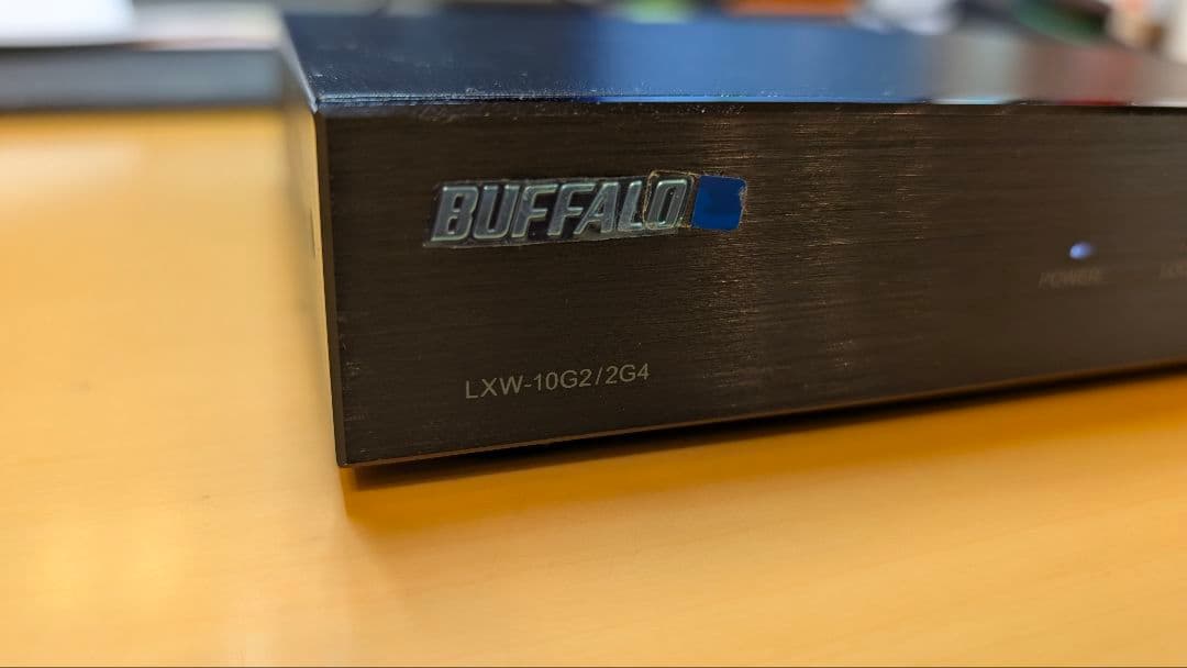 BUFFALO LWX-10G2/2G4 スイッチングハブ