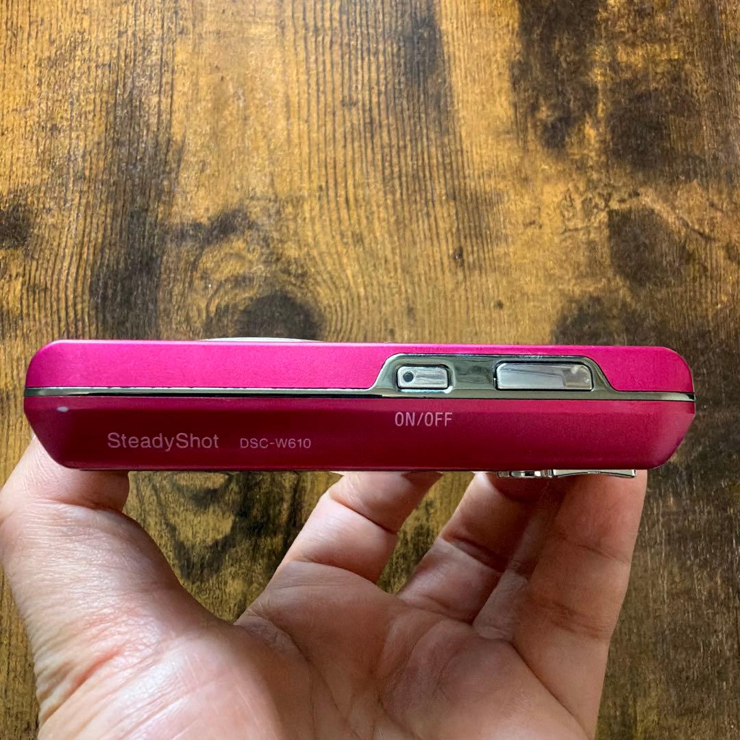 SONY Cyber-shot 14.1メガピクセル ピンク