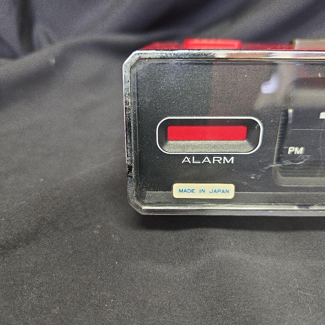 SEIKO パタパタ時計 QN401T昭和レトロ 70s　レッド