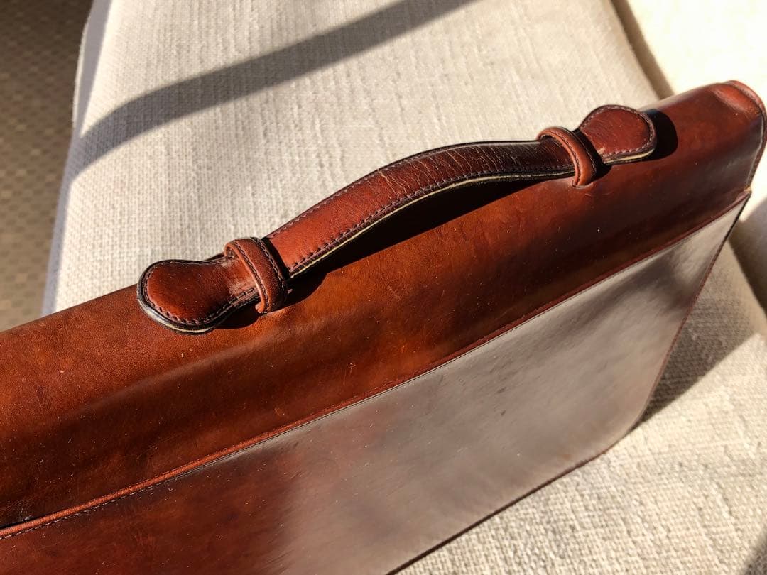 Ralph Lauren レザー ビジネスバッグ