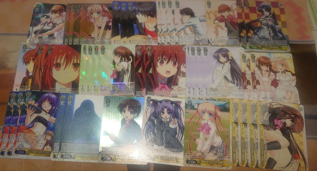 ヴァイスシュヴァルツ リトルバスターズ デッキ パーツ まとめ売り