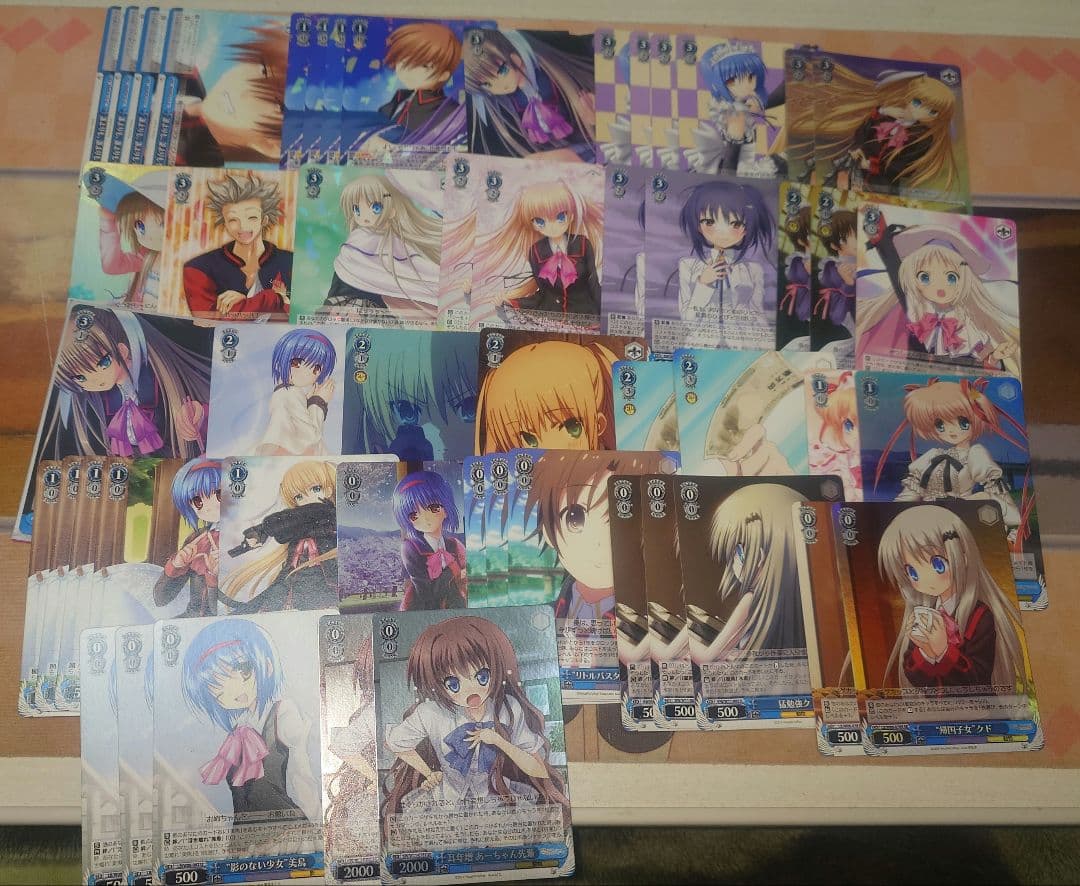 ヴァイスシュヴァルツ リトルバスターズ デッキ パーツ まとめ売り