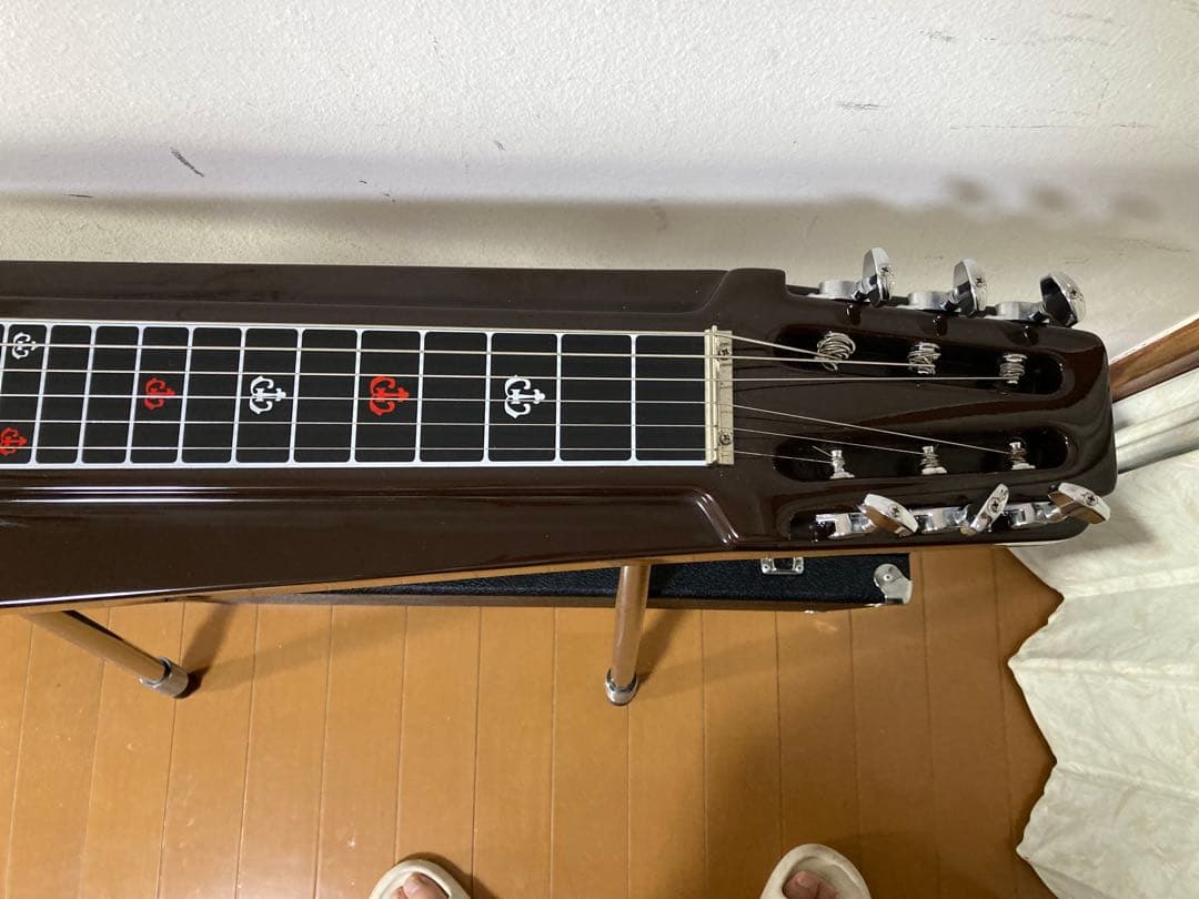 CANOPUS カノウプス6弦スチールギター　ケース、4脚付