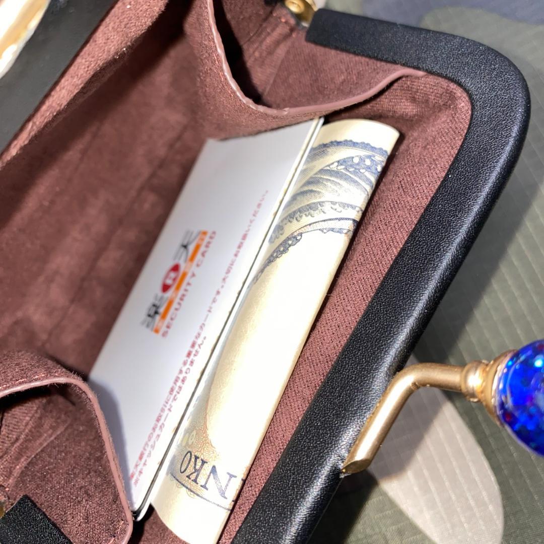 大容量本革コーチ/COACH ケース 小銭入れ がま口タイプ