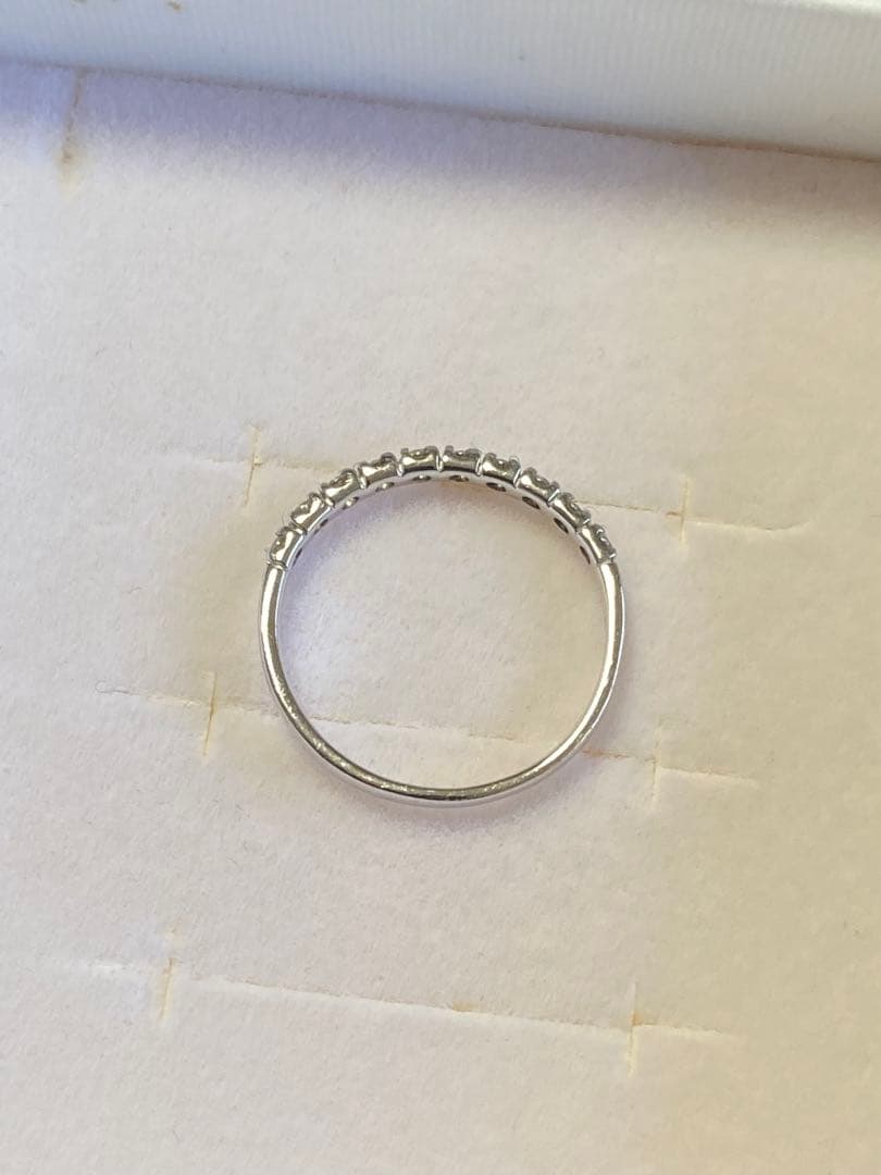 k10wg ダイヤ0.2ct ハーフエタニティ