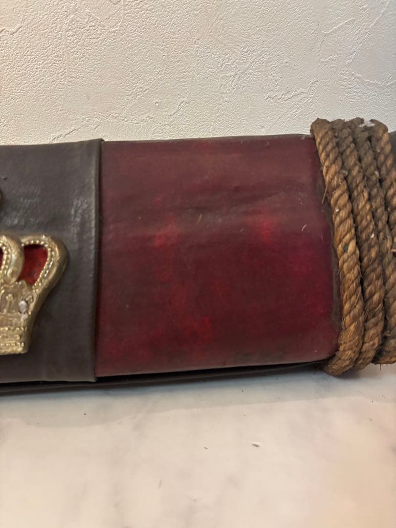 牛の角　約90センチ　龍　オブジェ　飾り　インテリア　水牛