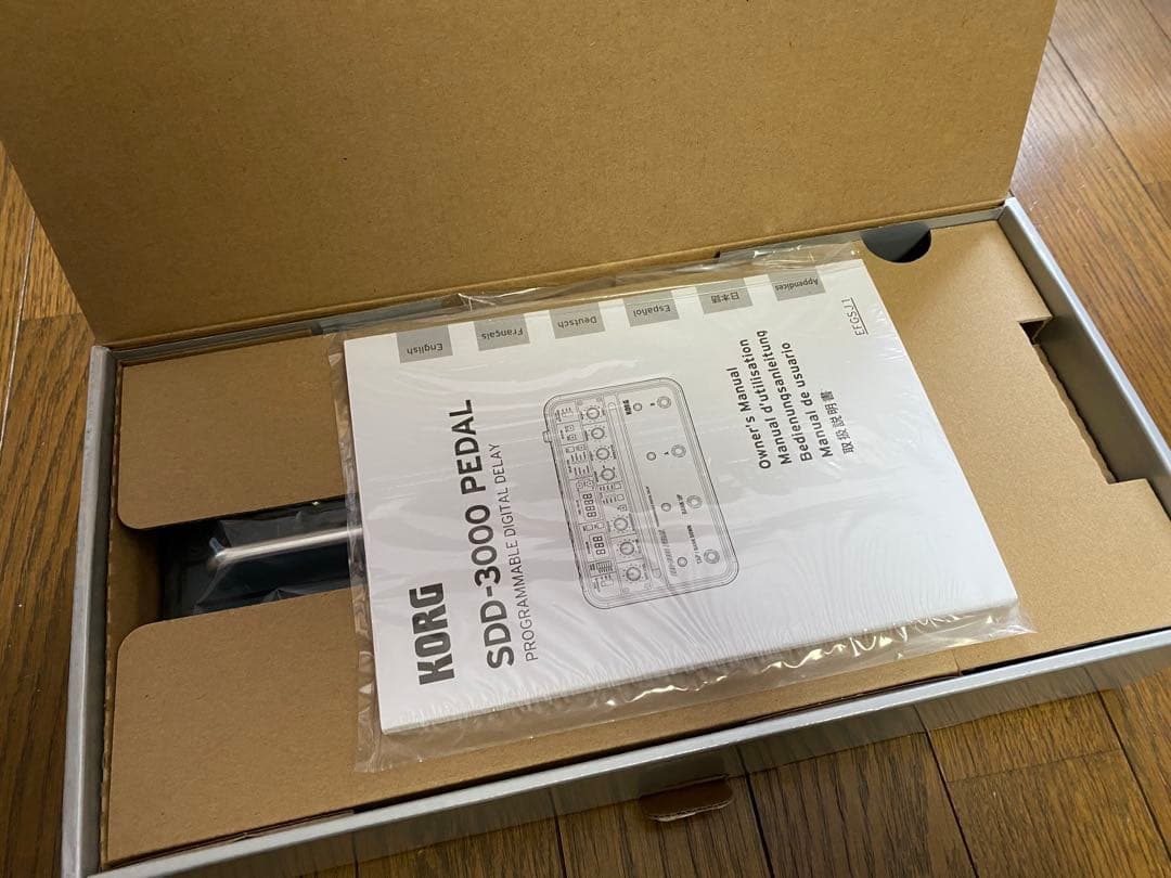 【未使用】KORG SDD-3000 PEDAL プログラマブルデジタルディレイ