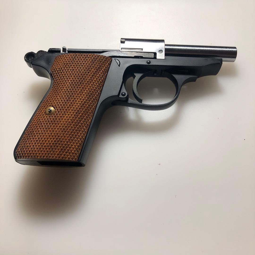 マルゼンppk/sガスガン サイレンサー付き キャロム製木製グリップ美品