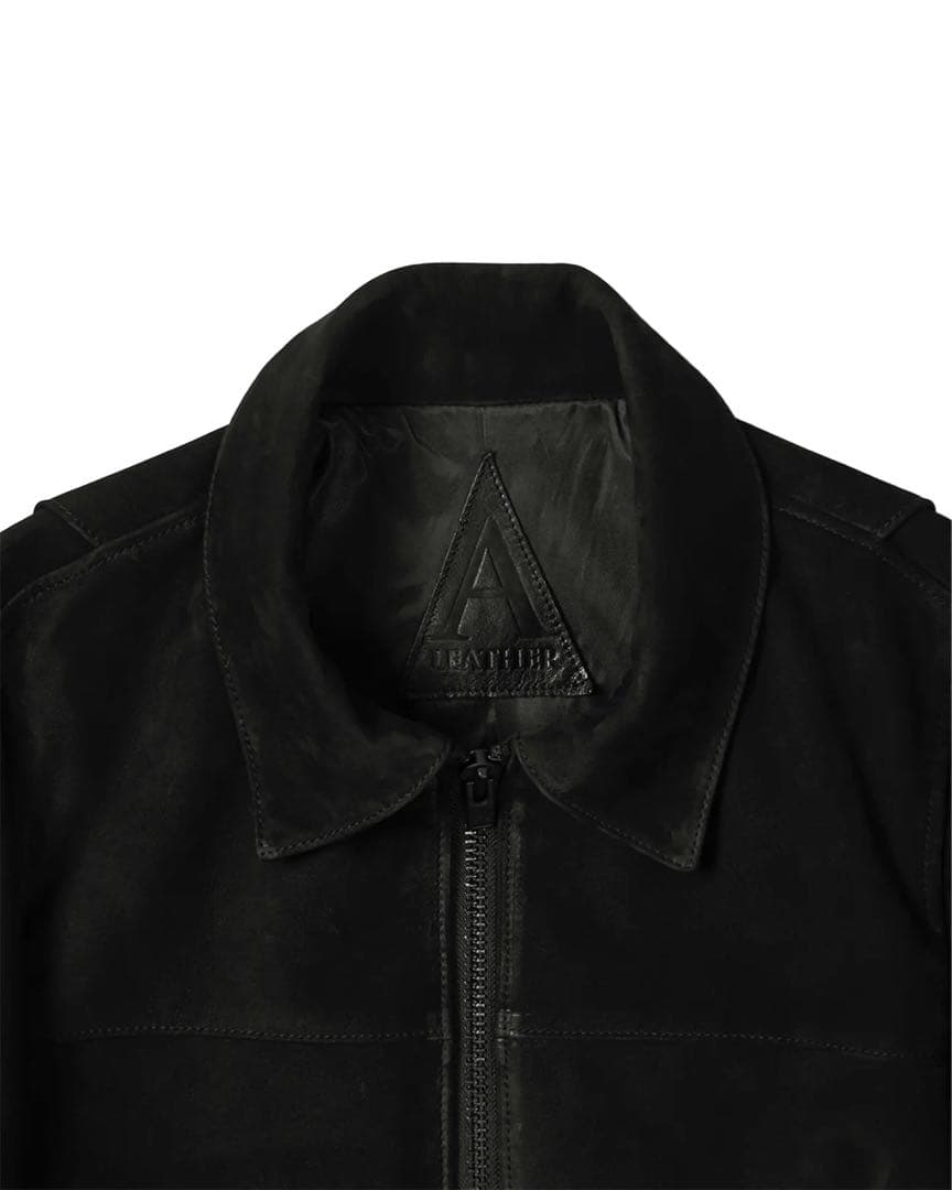 A LEATHER SUEDE JACKET エーレザー レザージャケット