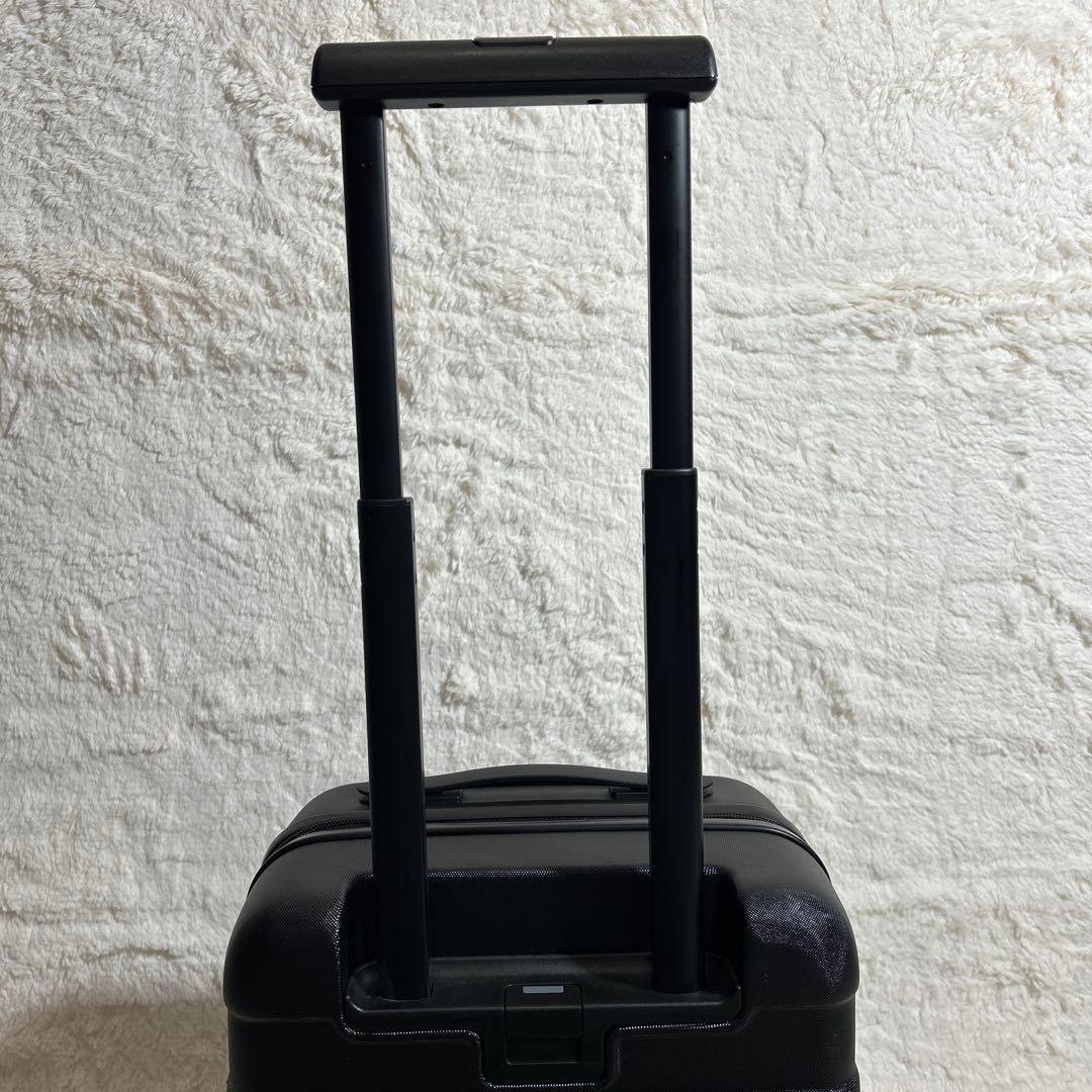 【美品】MUJI ハードキャリーケース（２０Ｌ）ブラック