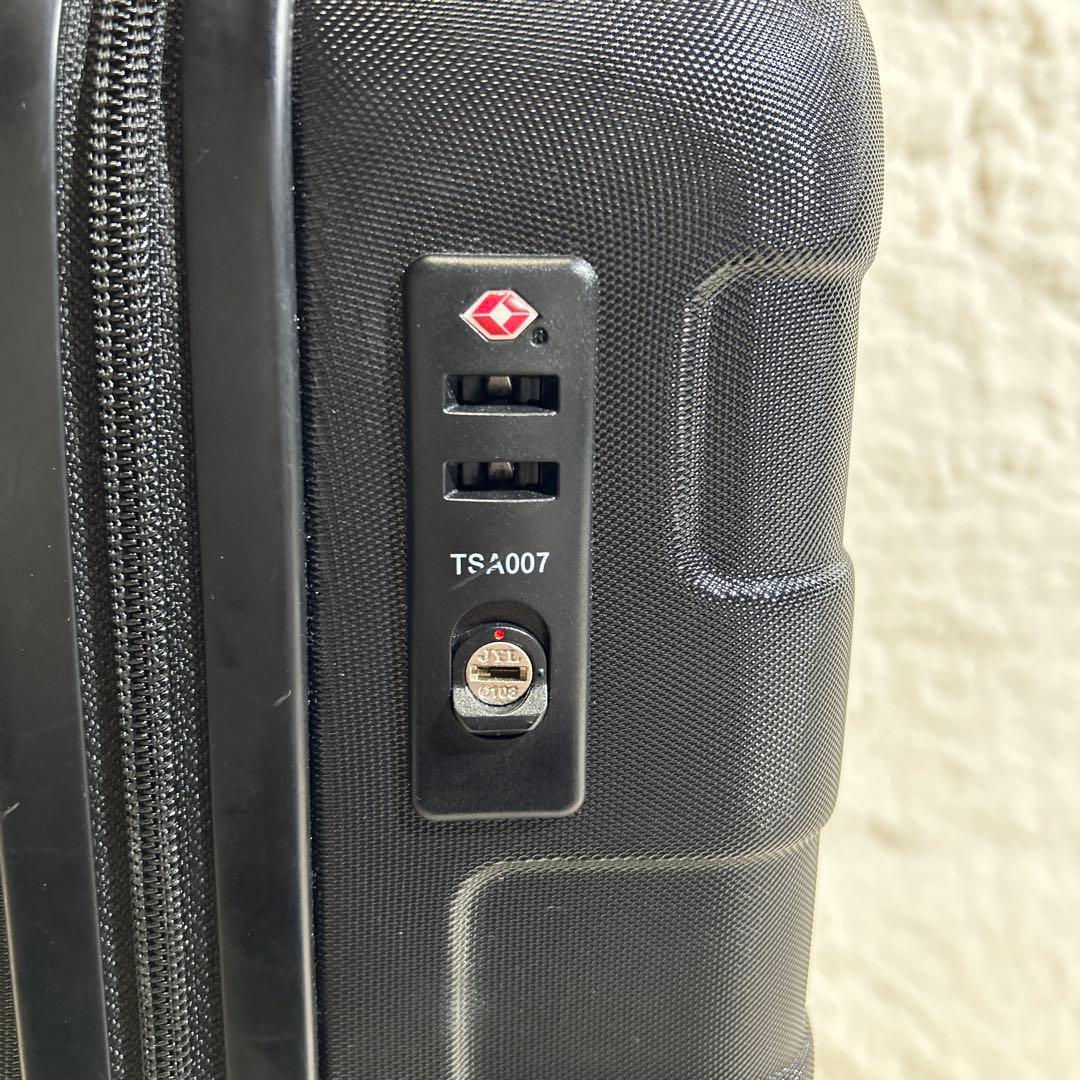 【美品】MUJI ハードキャリーケース（２０Ｌ）ブラック