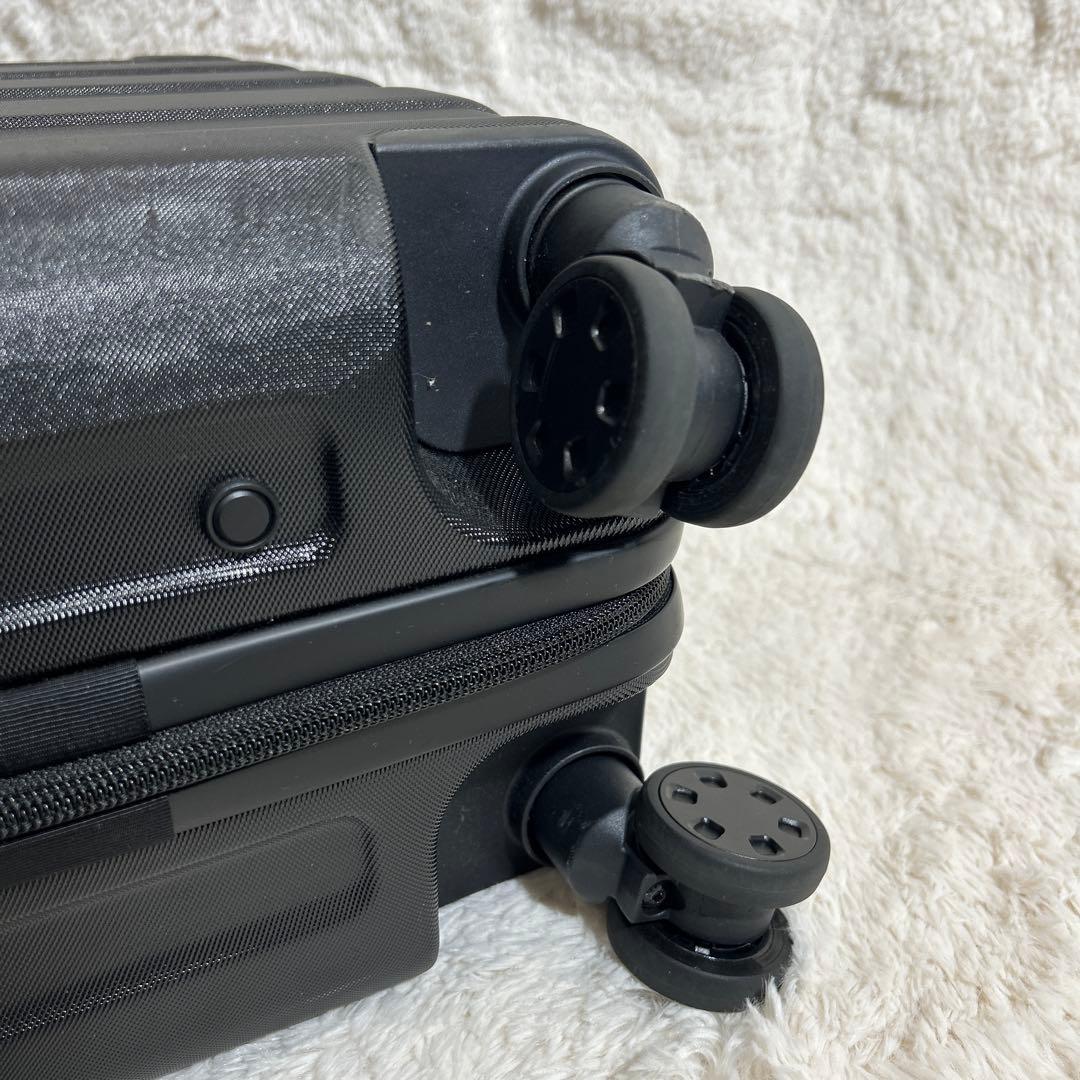 【美品】MUJI ハードキャリーケース（２０Ｌ）ブラック