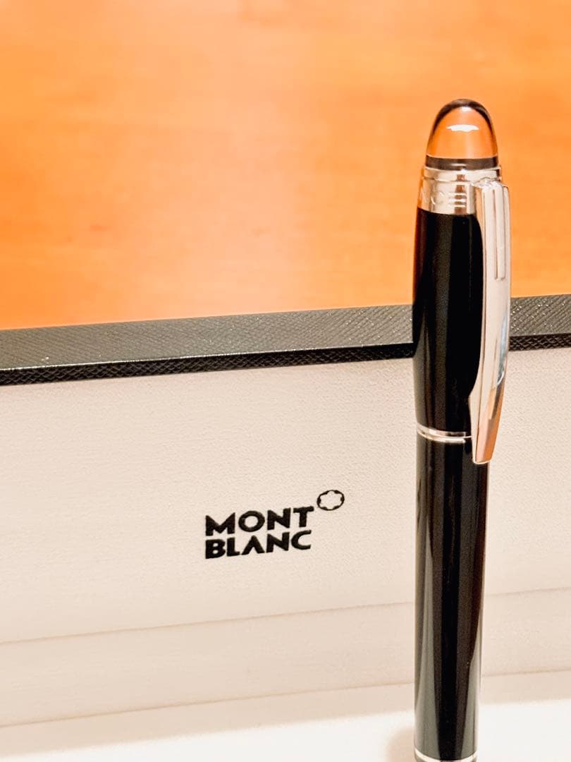 【未使用美品】モンブラン スターウォーカー 万年筆 14金 585 専用ケース付