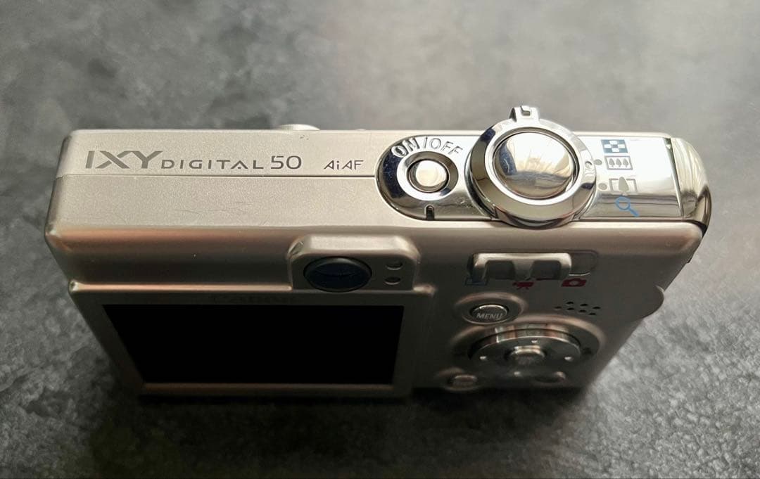 【ジャンク扱い】Canon IXY DIGITAL 50 動作確認済み