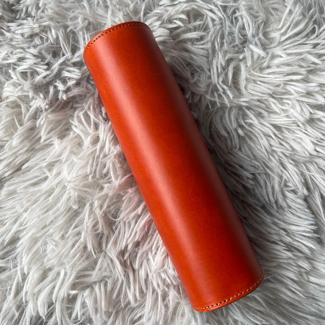 【未使用レベル】ルボナー ペンケース オレンジ