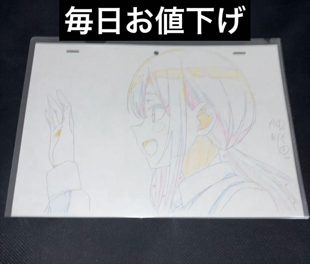 ③【非売品・1点物】ばっどがーる 生原画 水鳥亜鳥 ワルラジ 会場限定