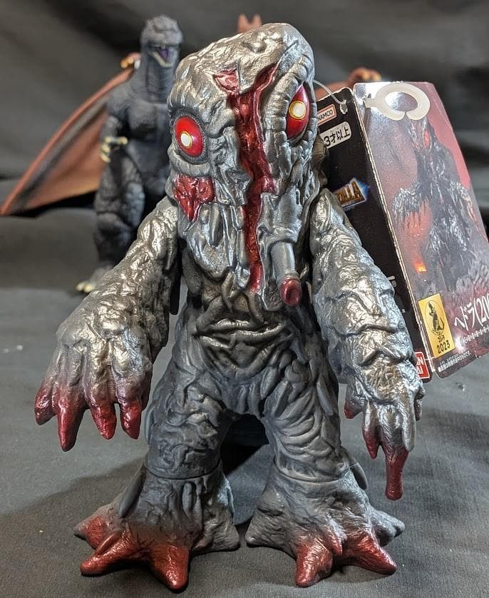 ＦＷゴジラ＆ヘドラ＆ラドン（バンダイ）タグ付ムービーモンスターシリーズ３体セット