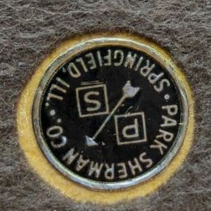 回転式 パークシャーマン デスクカレンダー ヴィンテージ レトロ